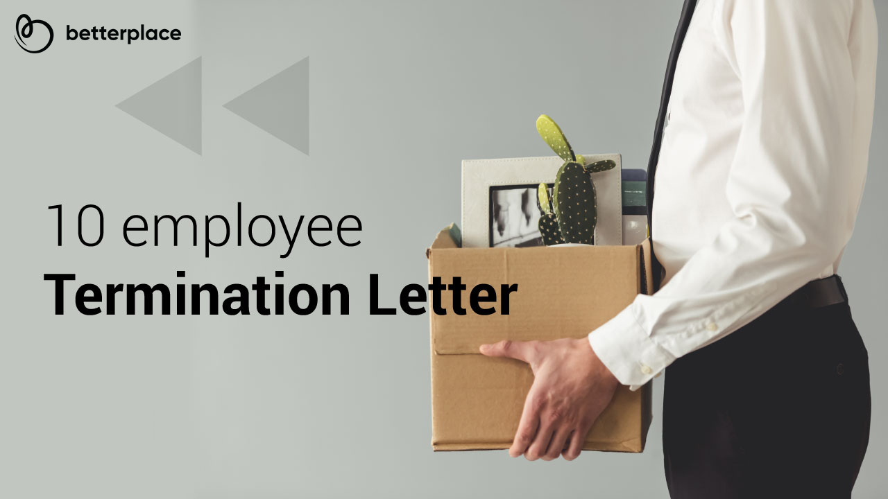 Employee Termination Letter Samples 2023 - BetterPlace